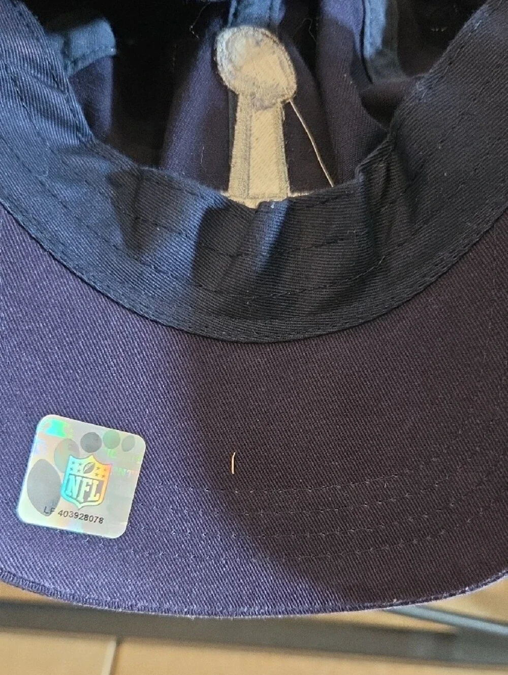Super Bowl 55 Hat, Navy Blue, One Size Fits Most